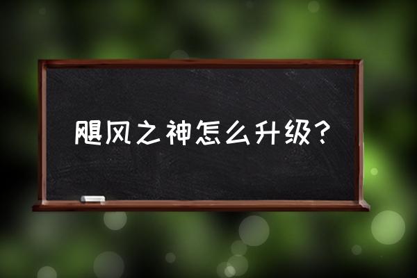 飓风之龙怎么升级飓风之神 飓风之神怎么升级？