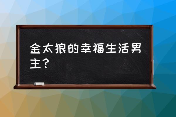 灰太狼的幸福生活男主 金太狼的幸福生活男主？