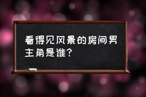 看得见风景的房间简介 看得见风景的房间男主角是谁？