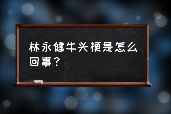 孙红雷跟牛头梗对此照 林永健牛头梗是怎么回事？