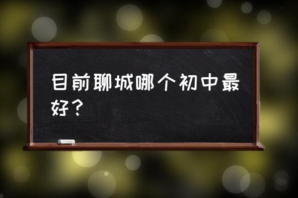 聊城文轩中学成绩查询 目前聊城哪个初中最好？