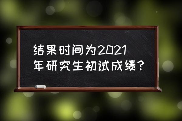 2021考研初试成绩查询时间 结果时间为2021年研究生初试成绩？