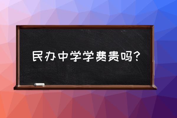 武汉一初慧泉中学老师 民办中学学费贵吗？