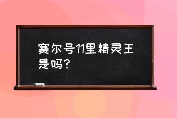 赛尔号各大精灵王 赛尔号11里精灵王是吗？