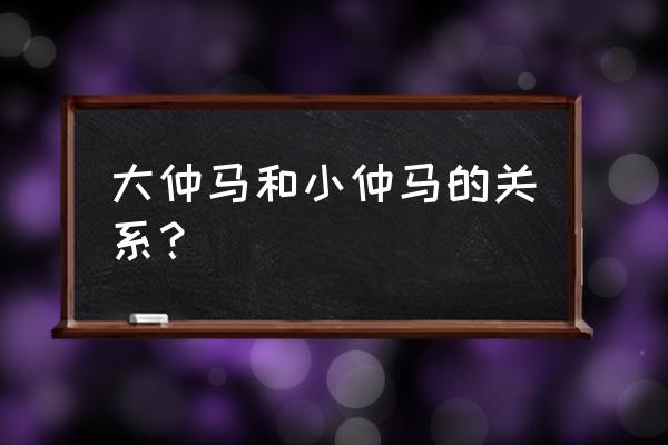 大仲马和小仲马的介绍 大仲马和小仲马的关系？