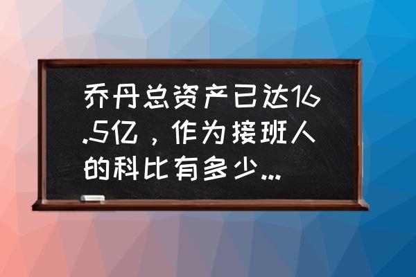 最有钱的明星有多少个亿 乔丹总资产已达16.5亿，作为接班人的科比有多少？能超越乔丹吗？